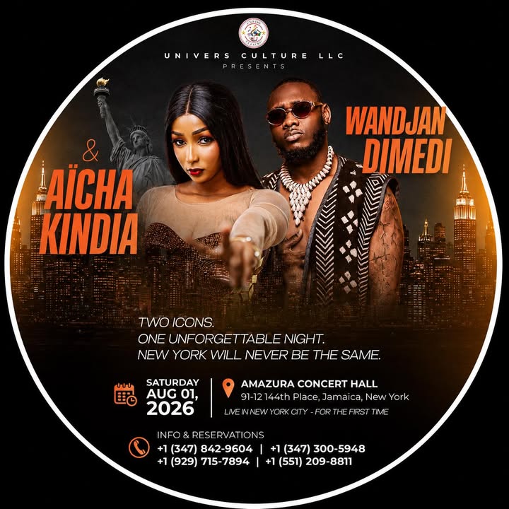 Wandjan Dimedi & Aïcha Kindia Live in New York First Time promotional image